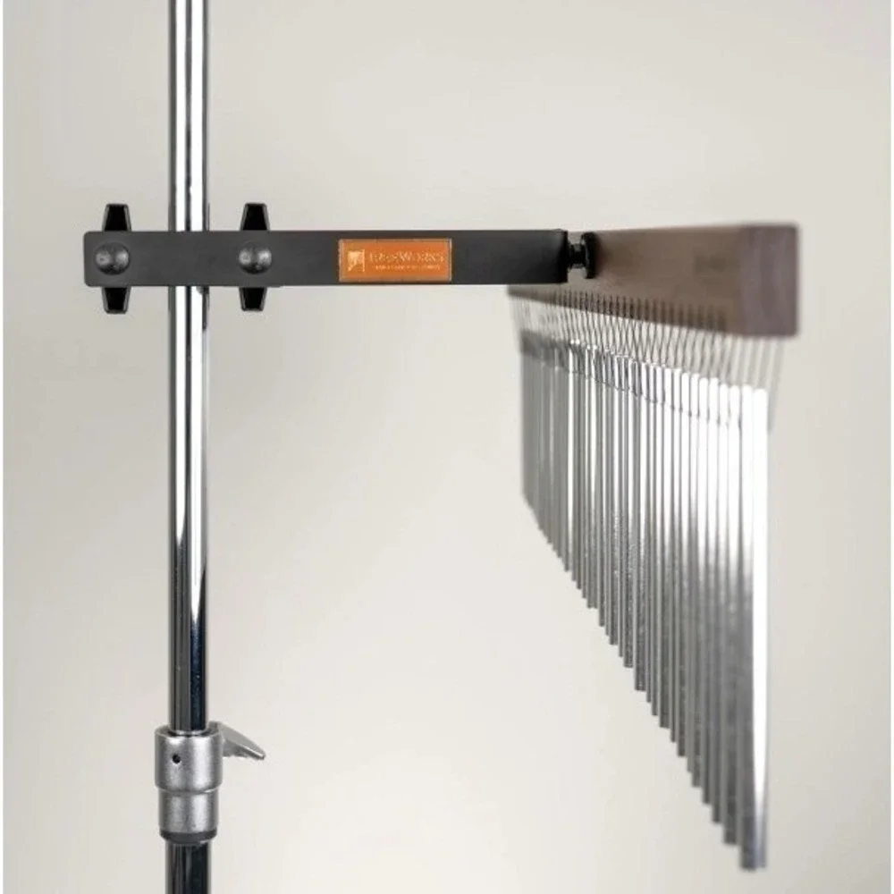 TreeWorks Handcrafted Sgl Row 35 Bar Chimes Percussion Instrument, Bar Mount NIB